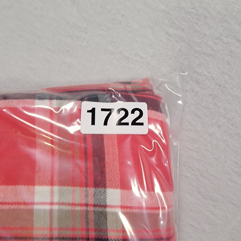 Denim & Supply Ralph Lauren Plaid Shirt Womens Large Red Cotton Button Down Fit - Picture 10 of 10